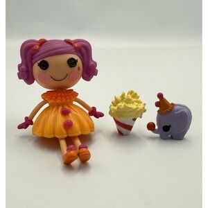 Lalaloopsy Mini Doll Lot Peanut Big Top Circus Pet Elephant with Accessories 3"